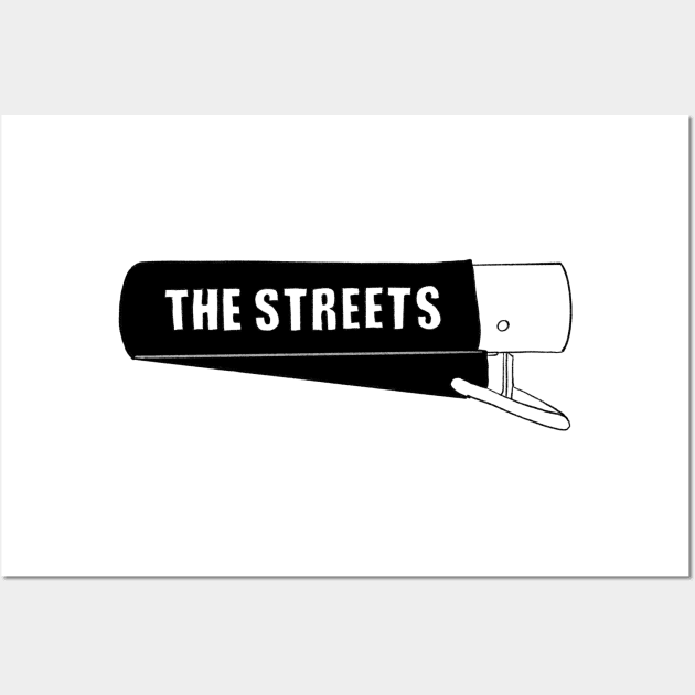 The streets lighter design Wall Art by Cyniclothes